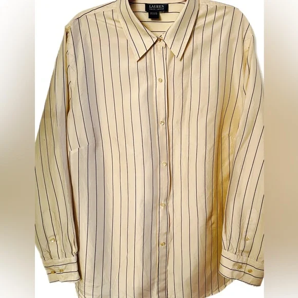 Ralph Lauren Vintage 100% silk - Picture 1 of 6